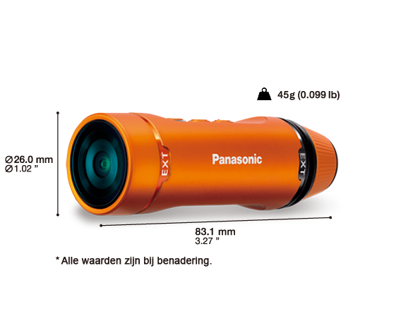 panasonic HXA1 mobiele camera wifi